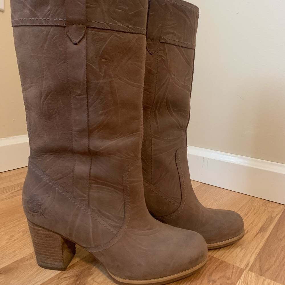 Timberland Waterproof Tall Leather Boots